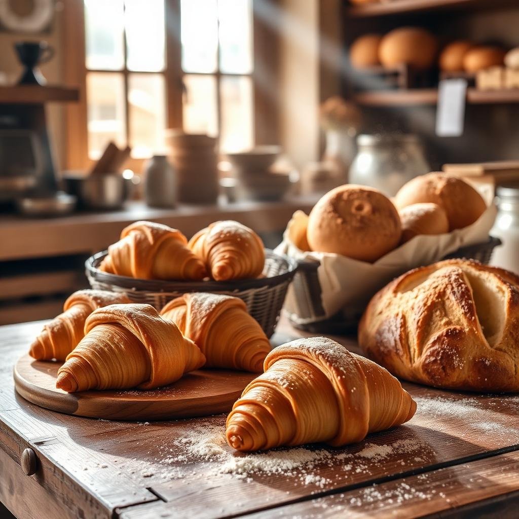 Golden Croissants