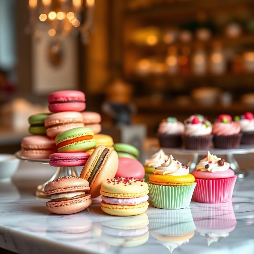 Colorful Macarons